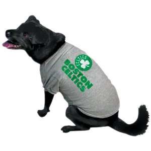  NBA Boston Celtics Ash Logo Pet T shirt