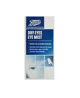 Boots Pharmaceuticals Dry Eyes Eye Mist (10ml) 7660669