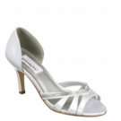 Womens Dyeables Quinn White Shoes 