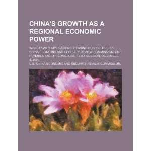  Chinas growth as a regional economic power impacts and 