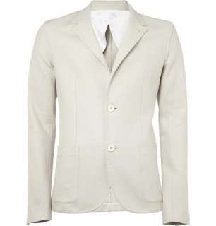  Clothing  Blazers  Single breasted  Unstructured Raw 