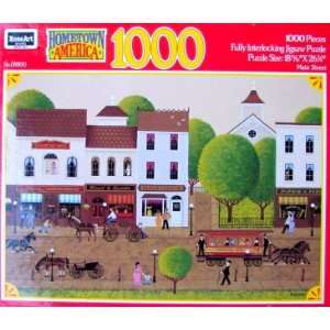  Hometown America 1000pc Main Street Puzzle Toys & Games