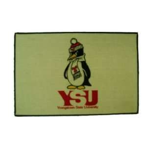  Youngstown State Penguins 18 x 27 Doormat   NCAA College 
