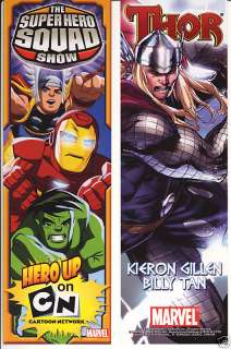 Marvel Super Hero Squad & Thor D/S Promo Bookmark NEW  