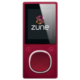 Zune 8 GB Digital Media Player (Red)