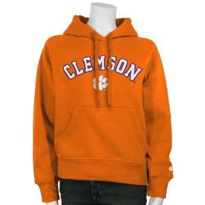  Clemson Tigers Orange Ladies Comfort Zone Hoody Sweatshirt 