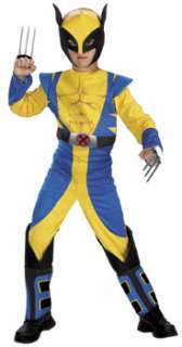Comic Held Kinder Kostüm X Men Wolverine Gr. 104  