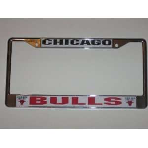  CHICAGO BULLS Durable Metal LICENSE PLATE FRAME Sports 