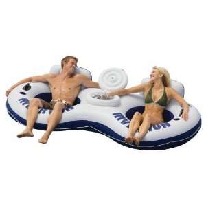   INTEX River Run II 2 Person Inflatable Tube with Cooler Toys & Games