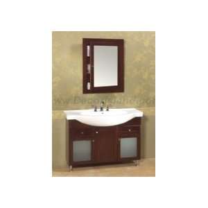 48 Bathroom Vanity Set W/ Ceramic Sinktop, 3 Hole Faucet Installation 