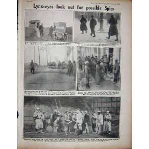  1915 WW1 Liverpool Scots Soldiers Blackpool Prisoners 