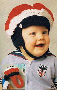BABY BOY EARFLAP HAT & WRIST RATTLE CROCHET PATTERN  