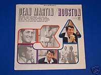 DEAN MARTIN Houston MONO 1965   Record Album Vinyl LP  