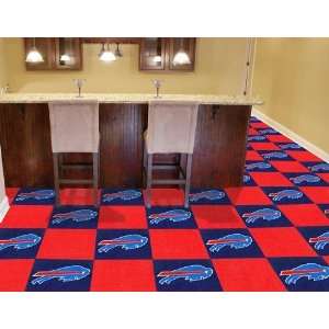 Exclusive By FANMATS NFL   Buffalo Bills Carpet Tiles  