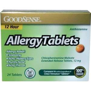    Good Sense 12 Hour Allergy Tablets Case Pack 48
