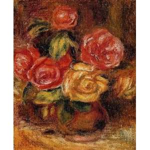 Art, Oil painting reproduction size 24x36 Inch, painting name Roses 