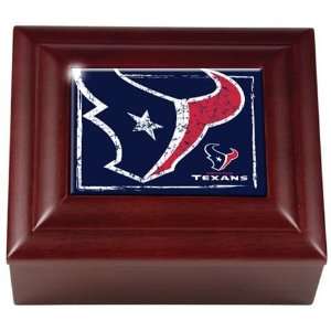  Houston Texans Wooden Keepsake Jewelry Box Sports 
