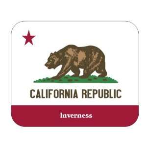  US State Flag   Inverness, California (CA) Mouse Pad 
