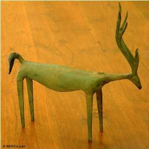  Bronze statuette, Graceful Deer