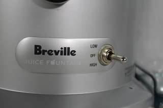 Breville JE98XL Juice Fountain Plus 850 Watt Juicing Machine #12486 