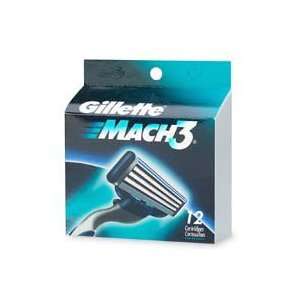  Gillette Mach3 Shaving Cartridges for Men # 8559   8 Pack 
