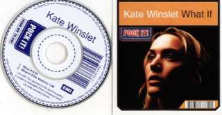 KATE WINSLET What if (2 vers) 3CD pock it Germany only  