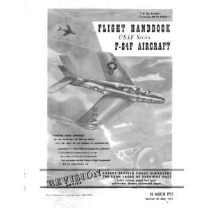  Republic F 84F Aircraft Flight Manual   1953 Sicuro 