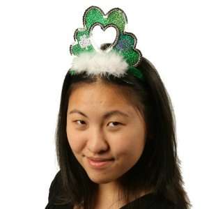  Shamrock Heart Headband Adult (One Size) [Apparel 