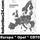 OPEL Navi CD70 Europa Europe CD Paket 2011 2012 Astra Vectra Zafira 