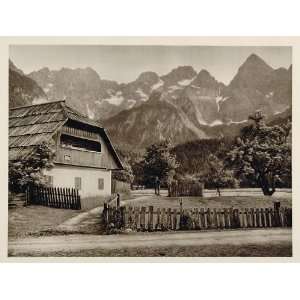 1926 Triglav Mountains Triglaw Group Slovenia Hielscher 