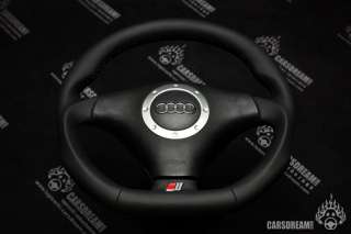 Lederlenkrad Lenkrad Audi A4 B5 A6 C4 98  RS4 R8 LOOK steering wheel 