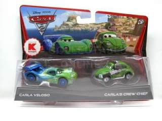 Disney Pixar Cars 2 Carla Veloso und Chief VW Käfer  