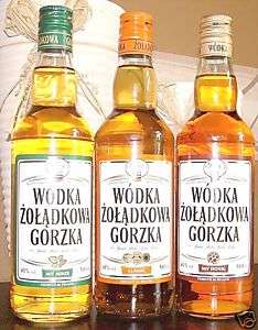Wodka Zoladkowa Gorzka (Classic,Honig, Minze) Vodka  