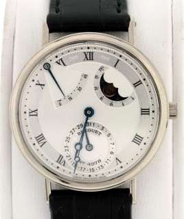 Breguet Classique Power Reserve $32,350 Mens 18k White Gold watch 