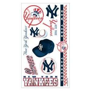  New York Yankees Temporary Tattoos Easily Removed With 