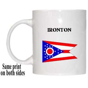  US State Flag   IRONTON, Ohio (OH) Mug 