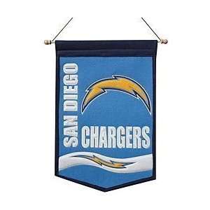   San Diego Chargers Traditions 12x18 Mini Banner