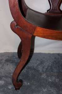 BEAUTIFUL ANTIQUE STOMPS & BURKHARDT CARVED CHAIR 1800s  