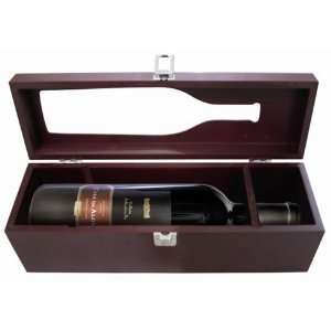  Ruda Overseas 389 Wooden Wine Box   Pack of 2 Kitchen 