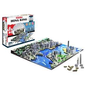  4D Cityscape Hong Kong Time Puzzle Toys & Games