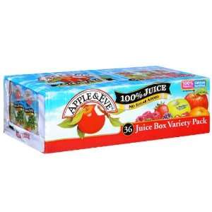 Apple & Eve Juice Box Variety   36/6.75 oz.   CASE PACK OF 2  