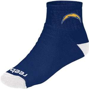  San Diego Chargers Team Quarter Socks (3 Pack) Sports 