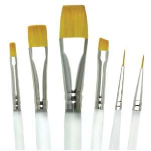   Paint Brush Set, Decorative Painting, 6 Piece Arts, Crafts & Sewing