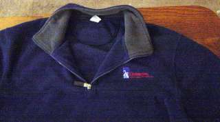 Cedar Fair (Dorney Park) Dark Blue & Grey collar Sweatshirt (Fleece 