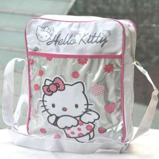 Sanrio HelloKitty School Shoulder Hand Bag Purse HK10 W  