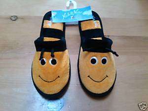 NWT Nick & Nora Slippers BEES BEE womens S size 5 6  