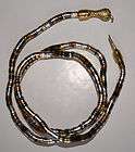   high fashion Colombian emerald snake bracelet necklace arm band $285