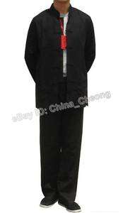 Chinese Mens kung Fu Jacket/Coat Pants Suit  
