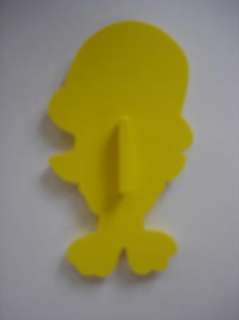 Vtg 70s Hallmark Cookie Cutter Chickory Chick Yellow  