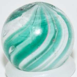 15/32 Antique Glass Marble ~ Handmade Germany Swirl ~ PEE WEEEEEE 